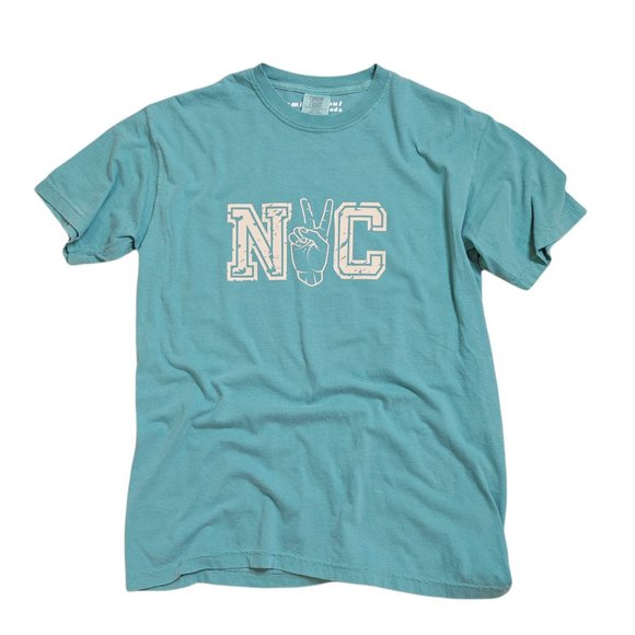 Comfort Colors Tops - The NYC Peace Sign T-Shirt